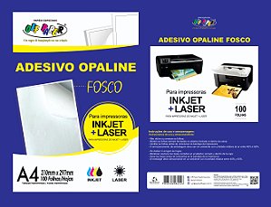 Adesivo Opaline Fosco A4 100 FLS - OFFPAPER