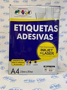 Etiqueta Adesiva A4 OFF PAPER - 100FLS