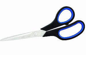Tesoura Multiuso Lâmina de Aço Inoxidável e Corpo Plástico 21cm MP511 Masterprint