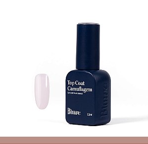 Top Coat Camuflagem Natural Pink - Bluwe 11ml