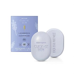 Kit Sabonetes em Barra Cuide-se Bem Lavandinha 2x80g