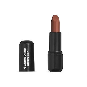 Batom Nude Marrom 130 Efeito Mate QDB 3,8g