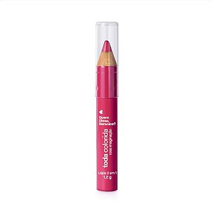Lápis Multifuncional Rosa Imaginação QDB 1,2g