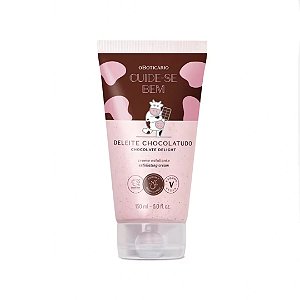 Creme Esfoliante Corporal Cuide-se Bem Deleite Chocolatudo 150ml