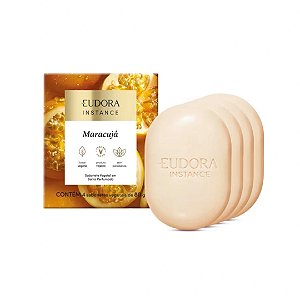 Kit Sabonetes em Barra Perfumado Instance Maracujá 4x80g