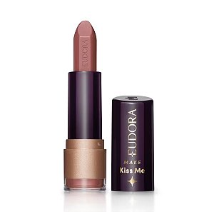 Batom Matte Nude Autoral Eudora Make Kiss Me 3,7g