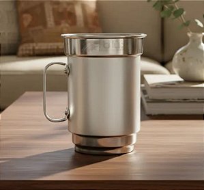 Caneca De Alumíno 750ml Resinada P/ Sublimação - Kit 50 Pçs