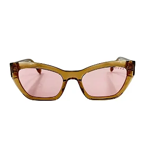 Óculos Evoke Evk 42 Crystal Brown Gold Pink