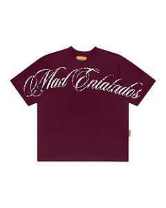 Camiseta Mad Enlatados Cursiva Roxo
