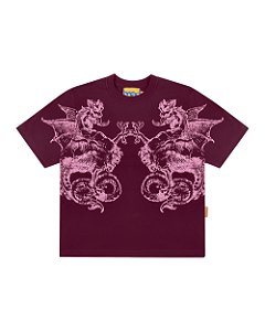 Camiseta Mad Enlatados Pente Extendido Roxo