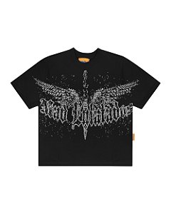 Camiseta Mad Enlatados  Particulas Preto