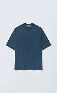 Camiseta Quadro Creations Future Boxy Stoned Azul