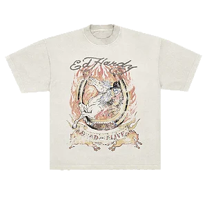 Camiseta Ed Hardy x Matue "Horse" Off White