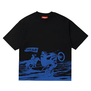 Camiseta Bussfly Deixa O Cavalo Correr Preto