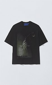 Camiseta Quadro Creations Lightfish Boxy Black