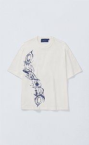 Camiseta Quadro Creations Fall Boxy Off White