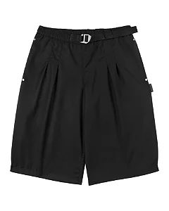 Bermuda Mad Enlatados Balão 3/4 Preto