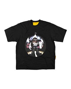 Camiseta Mad Enlatados M&M Negro Preto