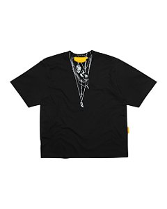 Camiseta Mad Enlatados Proteção Preto