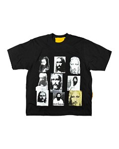 Camiseta Mad Enlatados Enigma de Cristo Preto