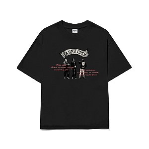 Camiseta Barra Crew Mascarados Preto