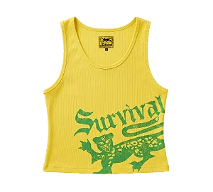 Baby Tee Survival Logo Amarelo