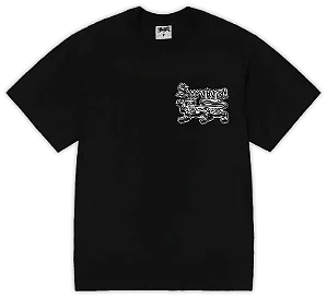 Camiseta Survival Logo Chromo Preto