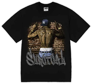 Camiseta Survival Rabel Preto