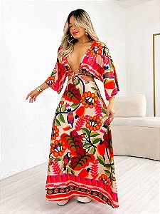VESTIDO ELEGÂNCIA TUCANO