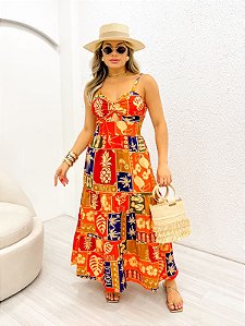 VESTIDO LONGUETE ISSA