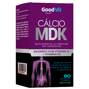 Cálcio MDK 60 Caps