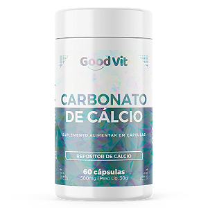 Carbonato de Cálcio 60 Caps