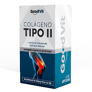 Colágeno Tipo 2 40mg 60 Cápsulas