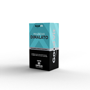 Magnésio Dimalato 260mg 60 Cápsulas