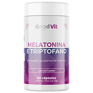 Melatonina + Triptofano 60 Caps