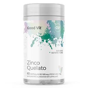 Zinco Quelato 60 Cápsulas