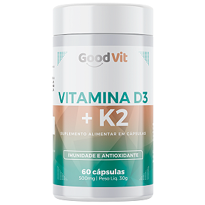 Vitamina D3 + K2 60 Caps