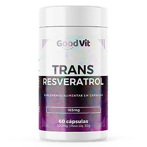 Trans-resveratrol 60 Cápsulas