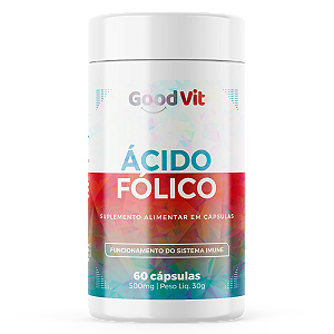 Ácido Fólico 60 Caps