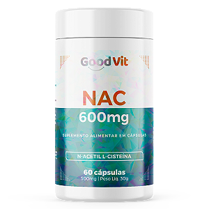 NAC 600mg 60 Cápsulas