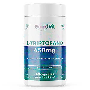 L-Triptofano 450mg 60 Caps