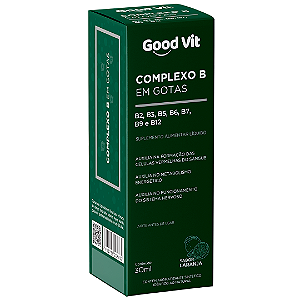 Complexo B em Gotas I B2, B5, B6, B7, B9 e B12