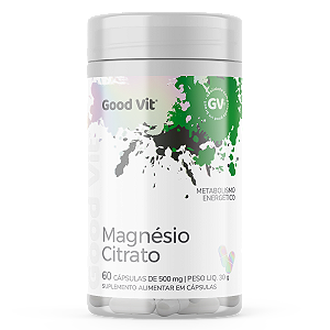 Magnésio Citrato 60 Cápsulas