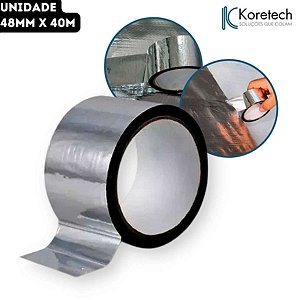 FITA EMPACOTAMENTO METALIZADA 48MM X 40M