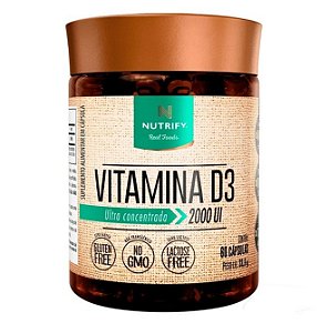 Vitamina D3 2000UI (60 caps)