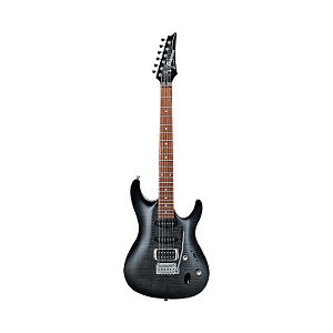 Guitarra Elétrica Ibanez Sa Standard Sa260fm Soloist De Okoume Transparent Gray Burst Envernizado Com Diapasão De Jatob