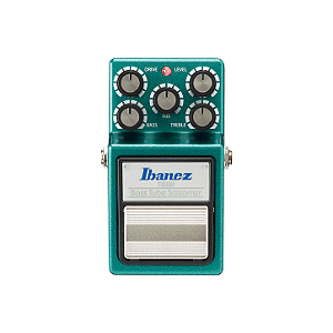 Pedal Para Contrabaixo Ibanez Tubescreamer Ts9b Verde