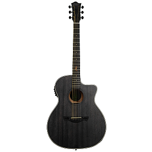Violao Folk Non-Cutaway Eq Aço T/Okoume B/S Okoume Op Og-33 Bk Tagima