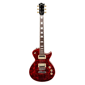 Guitarra Tagima Mirach Fl Flamed Maple Trd Transparent Red