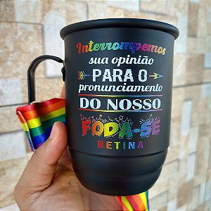 Canecas de alumínio Personalizadas jogos internos - formatura terceirao 2025